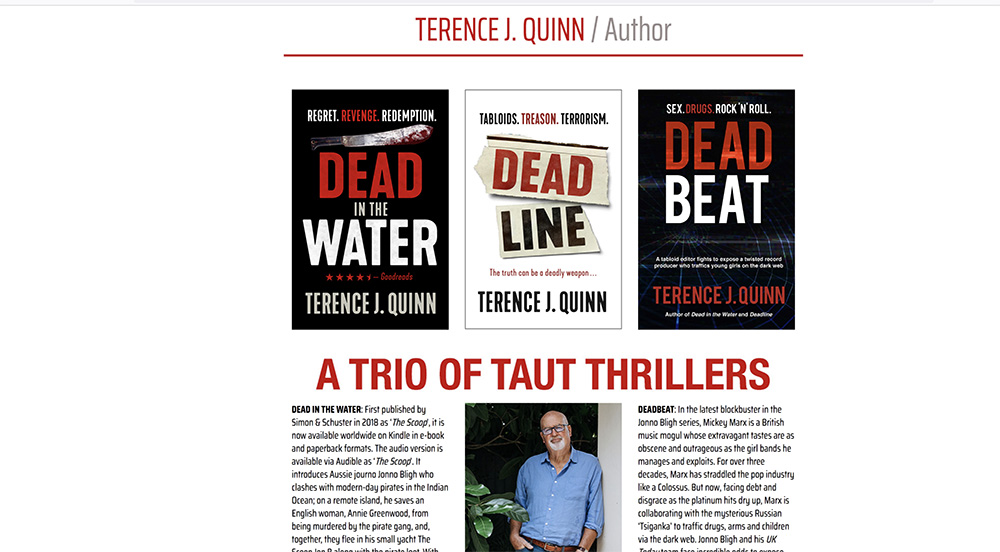 Terence J Quinn Author